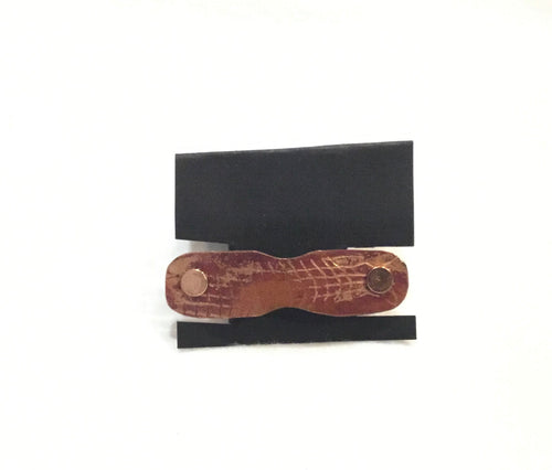 Copper Peanut Hair Clip