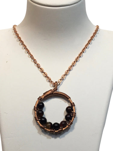 Brown Agate Necklace