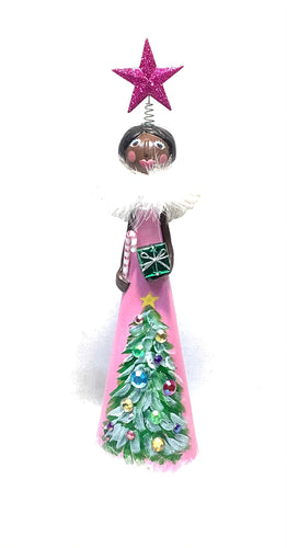 Mary Pink Tree Topper