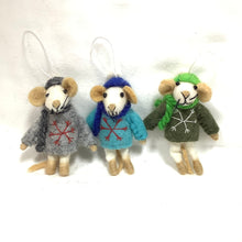 Christmas Felt Animal Ornaments