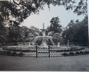Forsyth park fountain, Savannah GA