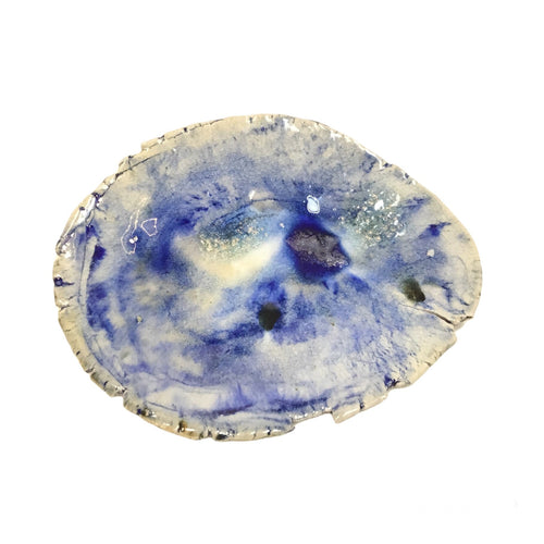 Navy Blue Sparkle Dish