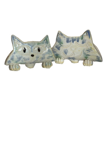 Mini White TacoCat Taco Holder