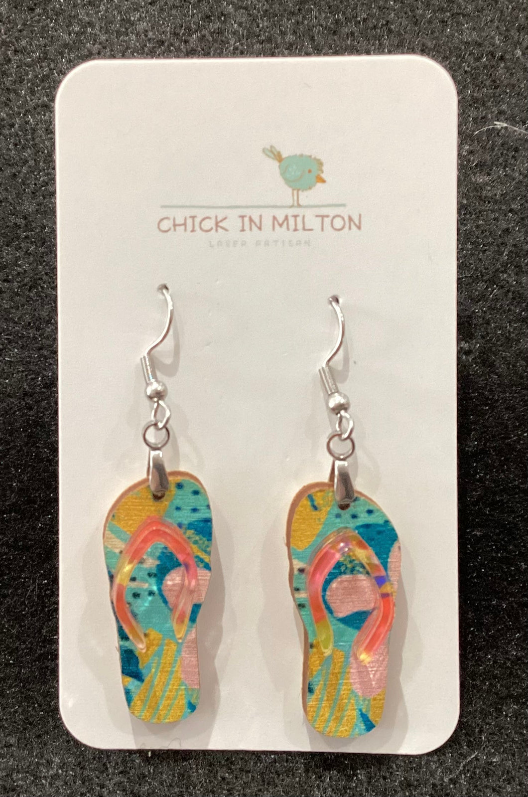 Mini Flip Flop Earrings