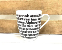 Georgia Cities Small Mug