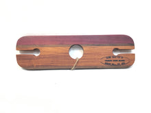 Multi Hardwood Wine Bottle and Wine Glass Holder