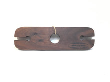 Black Walnut Wine Bottle and Wine Glass Holder