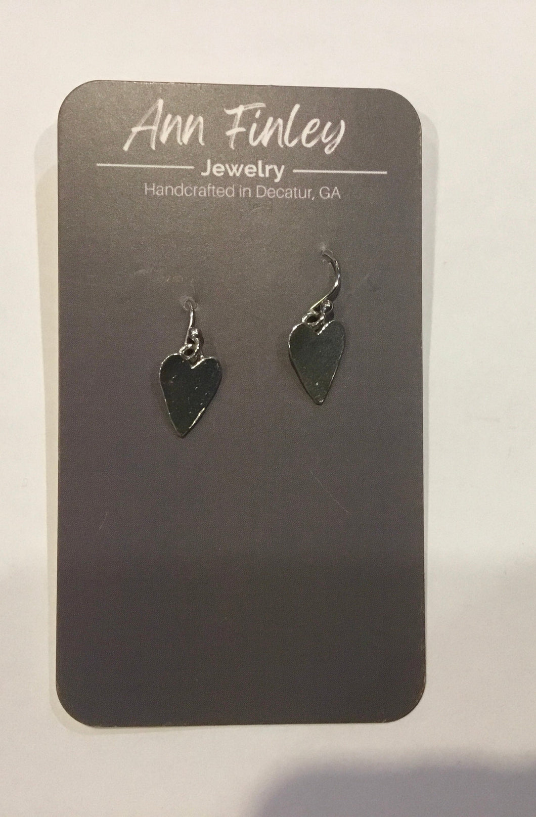 .925 heart ear (cast)