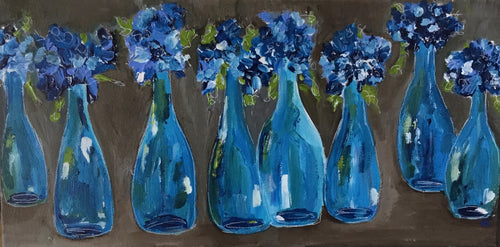 Blue Vases
