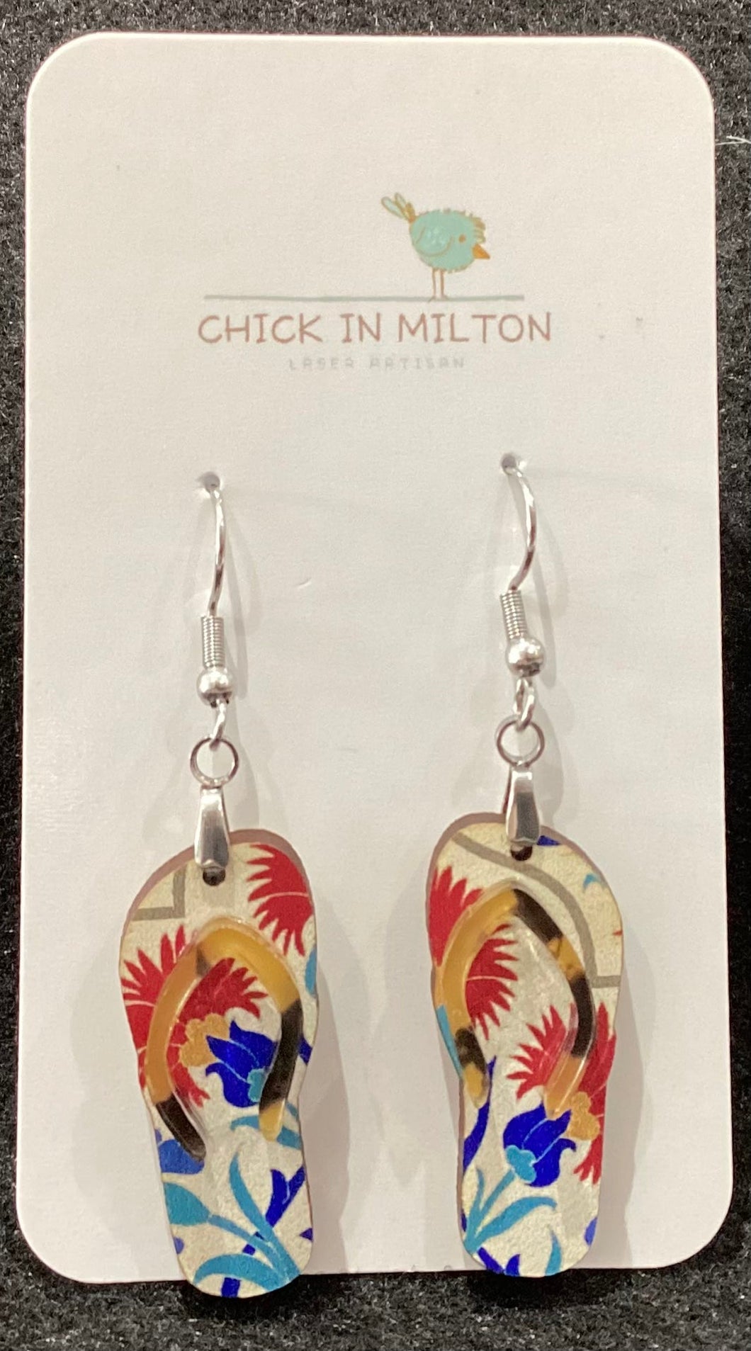 Mini Flip Flop Earrings