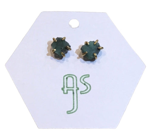 Emerald Studs