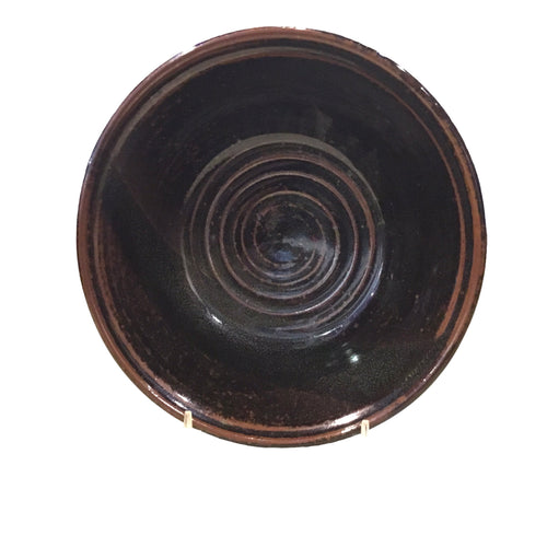 Black, Brown, Gold Bowl