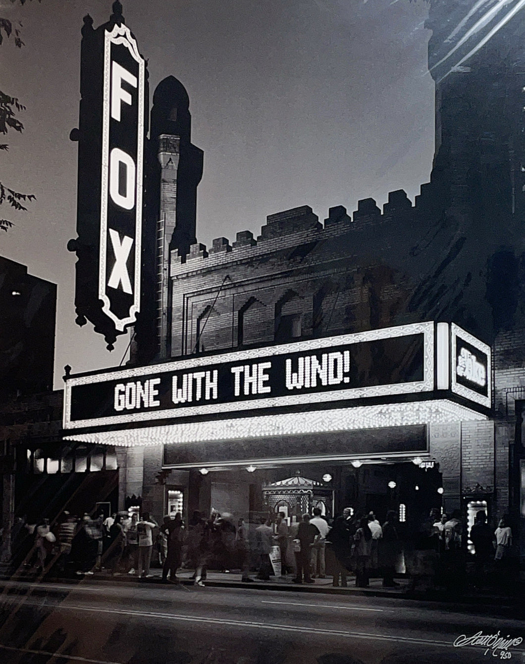 Gone With the Wind B/W