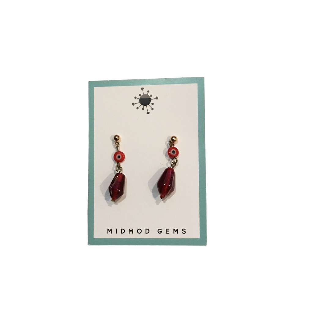 Evil Eye Protection Earrings