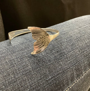 Silver Plate Mermaid Tail Bracelet