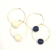 Cotton Wrapped Diffuser Earrings