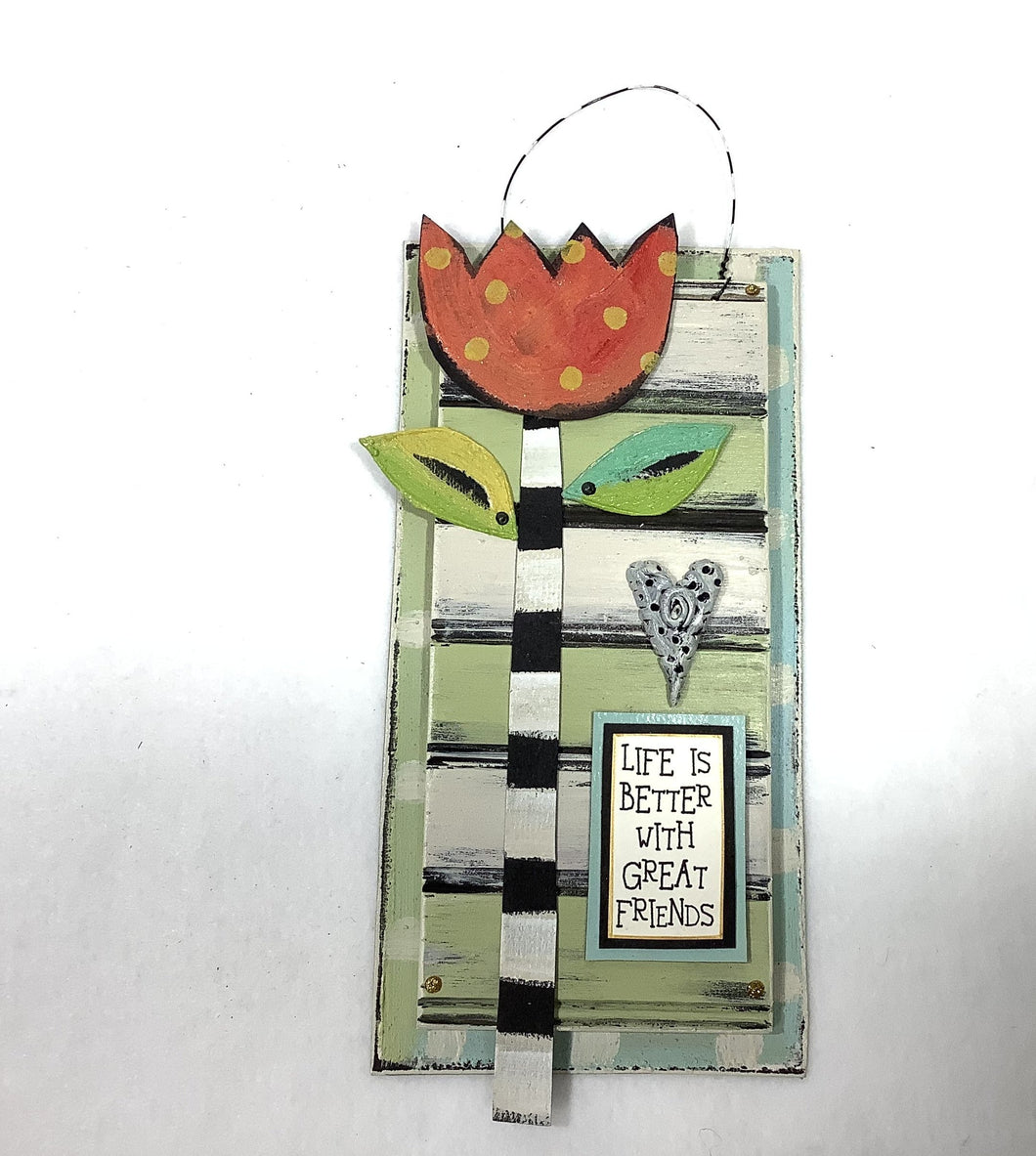 Hanging Plaque - Life is Better