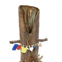 Bunny Family Story Tree Vase