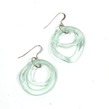 Double Wave Silver Earring