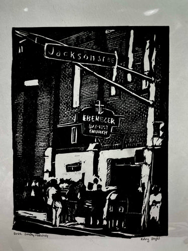 Ebenezer Baptist Print