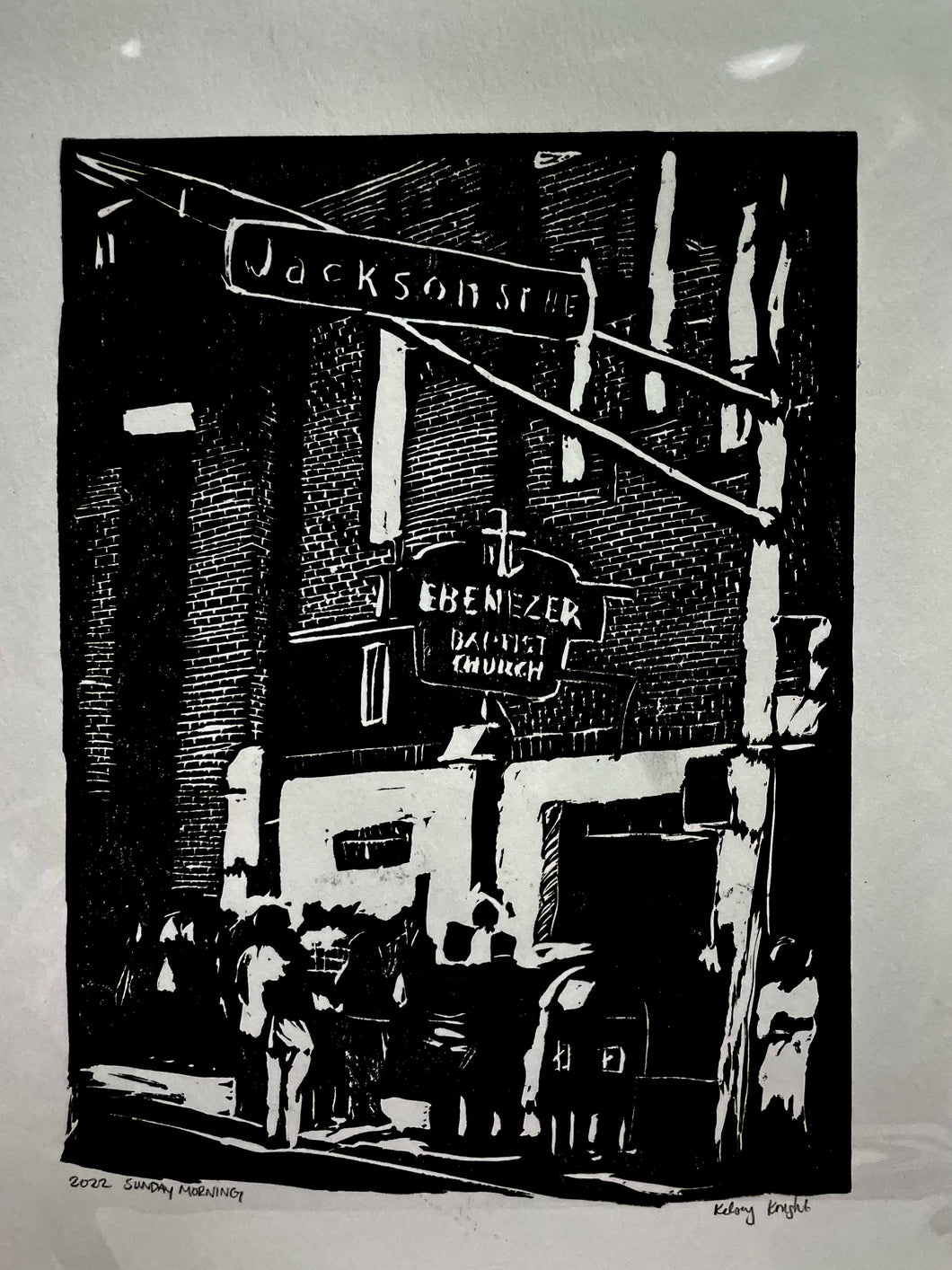 Ebenezer Baptist Print