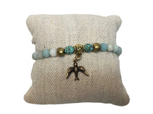 Amonzonite bracelet with regular clasp