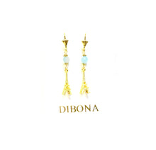 Gold Plated Eiffel Tower Earrings