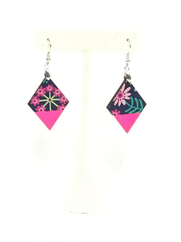 Floral Diamond Earrings