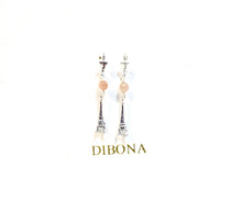 Silver Plated Eiffel Tower Earrings