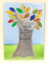 Inspirational Tree Collage Card