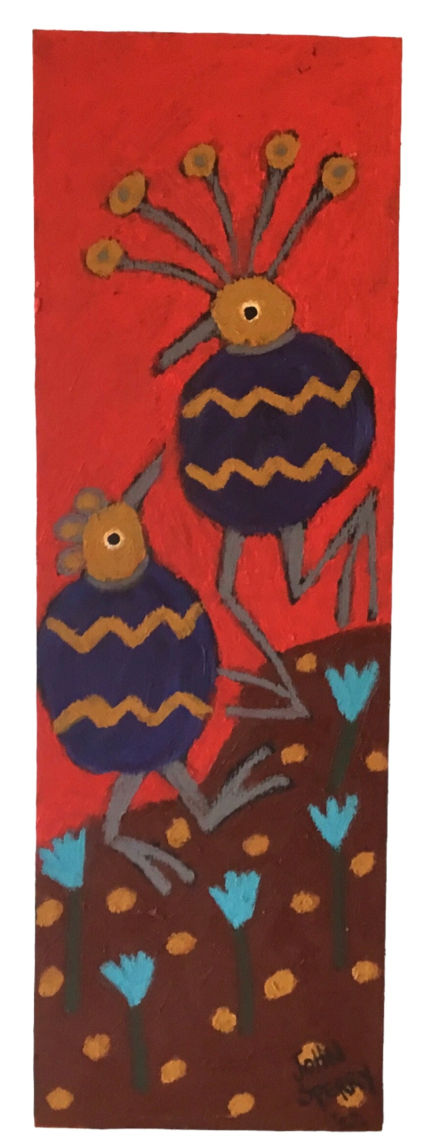 Funkadelic Birds (Purple and Grey)