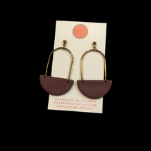 Arch Dangles-solid Gold Wire