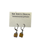Single Bead Drop Earrings