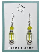 Bright Beaded Drop Earrings