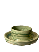 Green Candle Holder