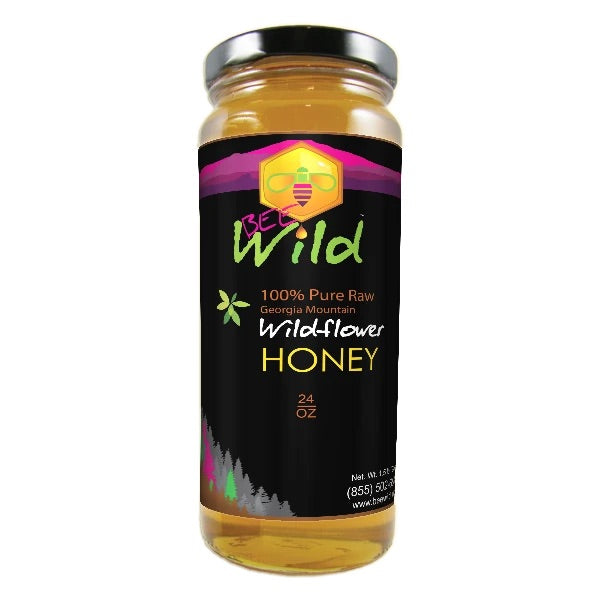 Raw Wildflower Honey - 24oz