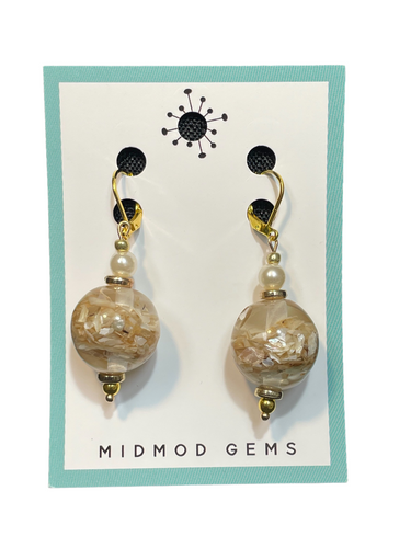 Crushed Shell Earrings