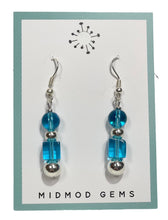 Bright Beaded Drop Earrings