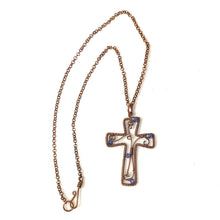 Cross Copper Necklace