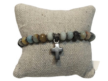 Amonzonite bracelet with regular clasp