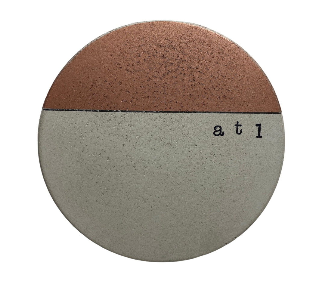 Concrete Coasters - ATL - Rose Gold