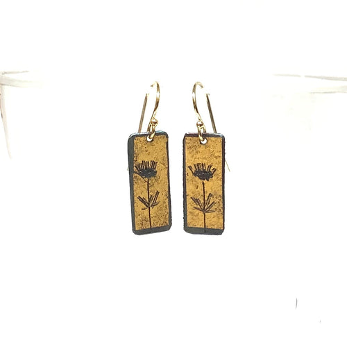 Kumboo Earrings - Thistle