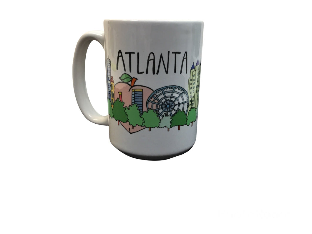 Atlanta Skyline coffee mug