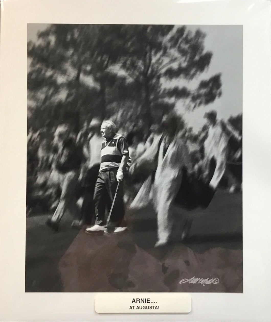 Arnie at Augusta