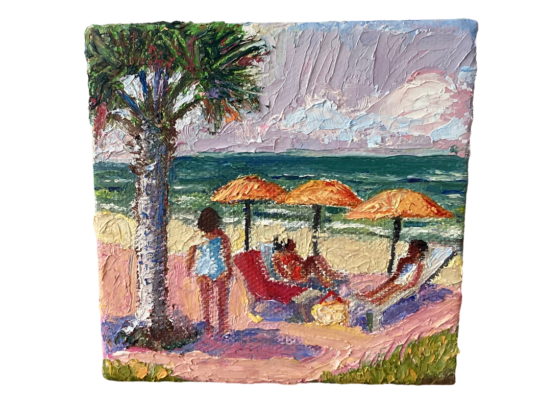 Girls Under Umbrella