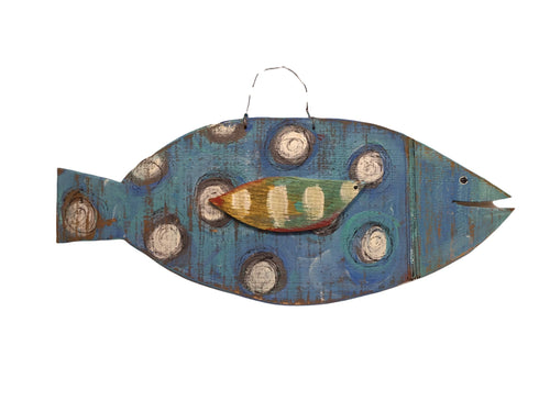 Blue-White Polka Dot