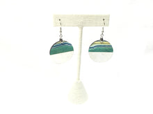 Floral Circle Earrings