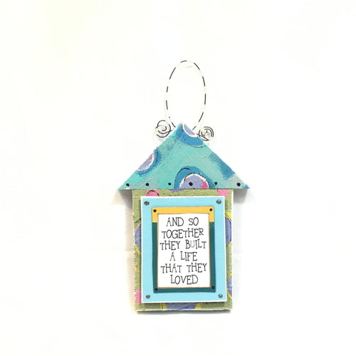 House Plaque -And So Together