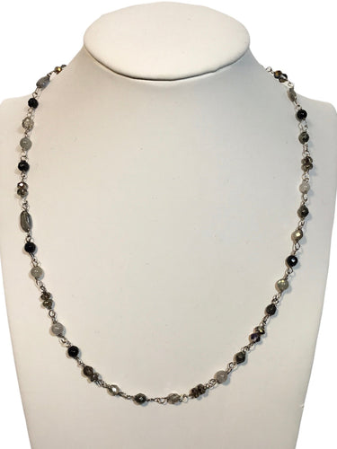 Aqua marine necklace