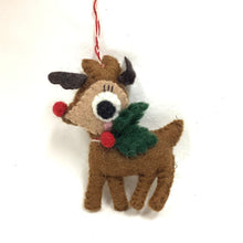 Christmas Felt Animal Ornaments